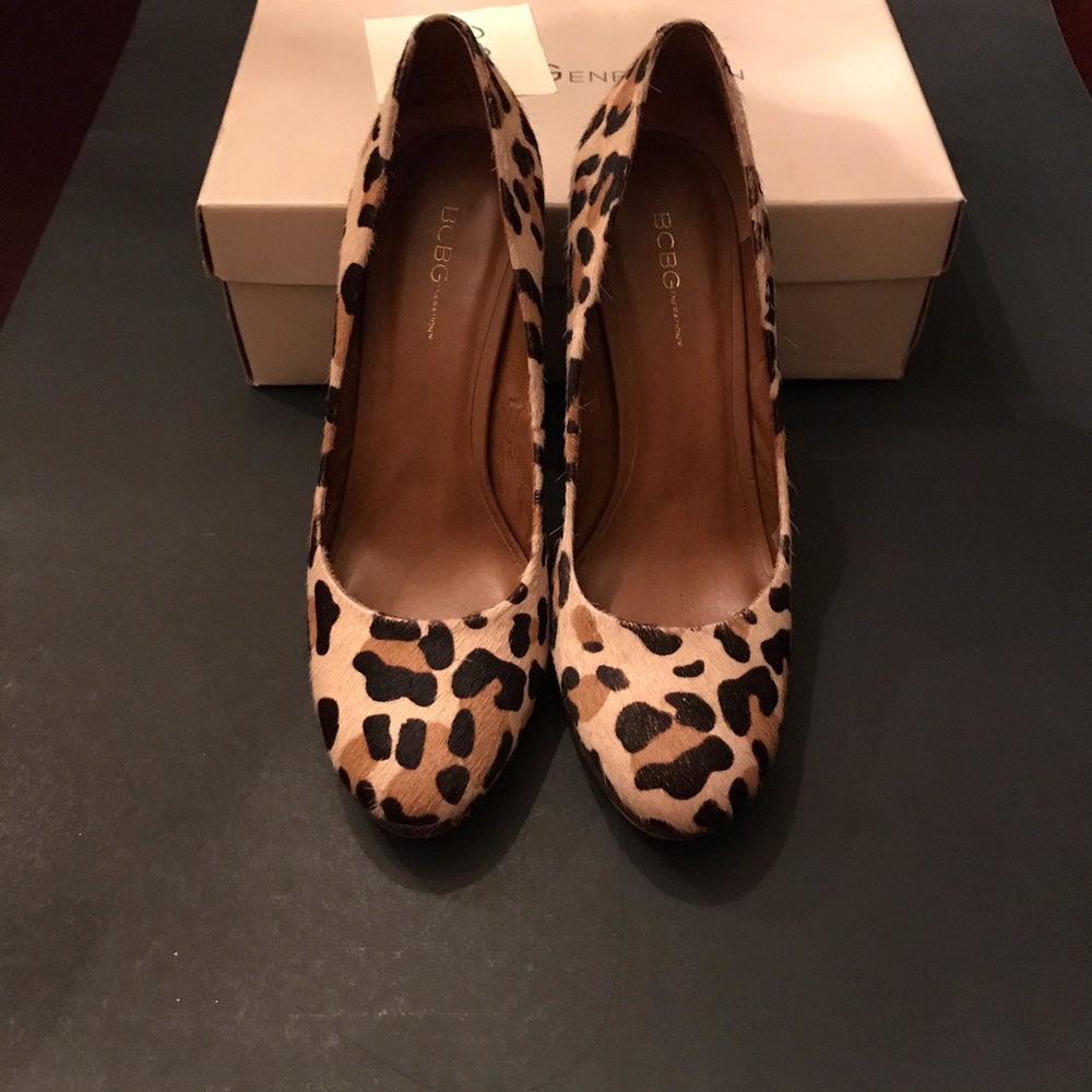 Cheeto print high heels